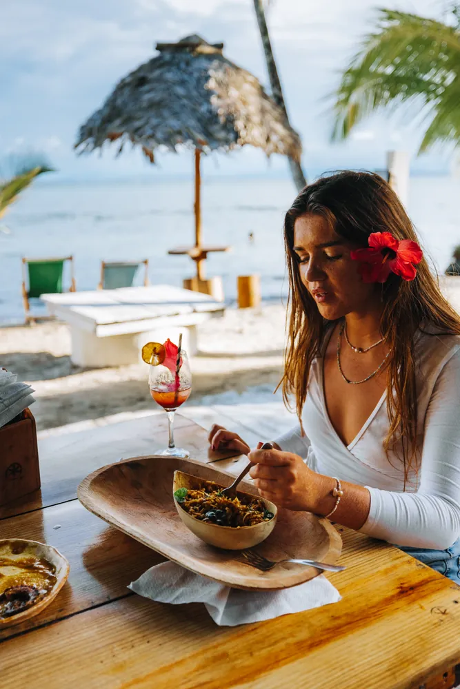 Caribbean drinks in Bocas del Toro